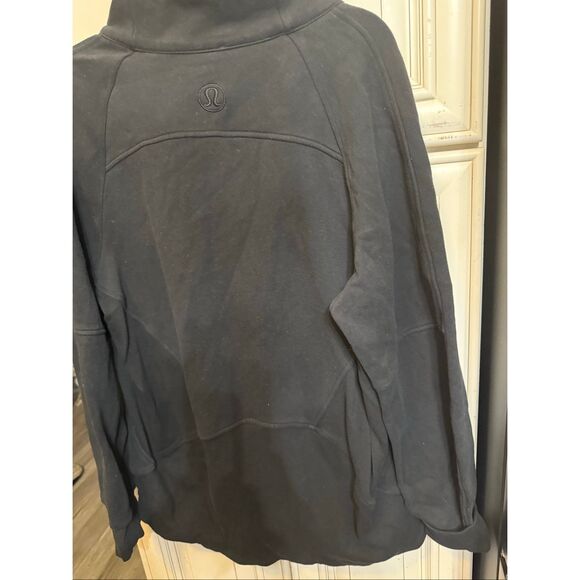 Lululemon Athletica Women's Scuba Funnel Neck Half Zip Sweatshirt Large - Picture 7 of 13